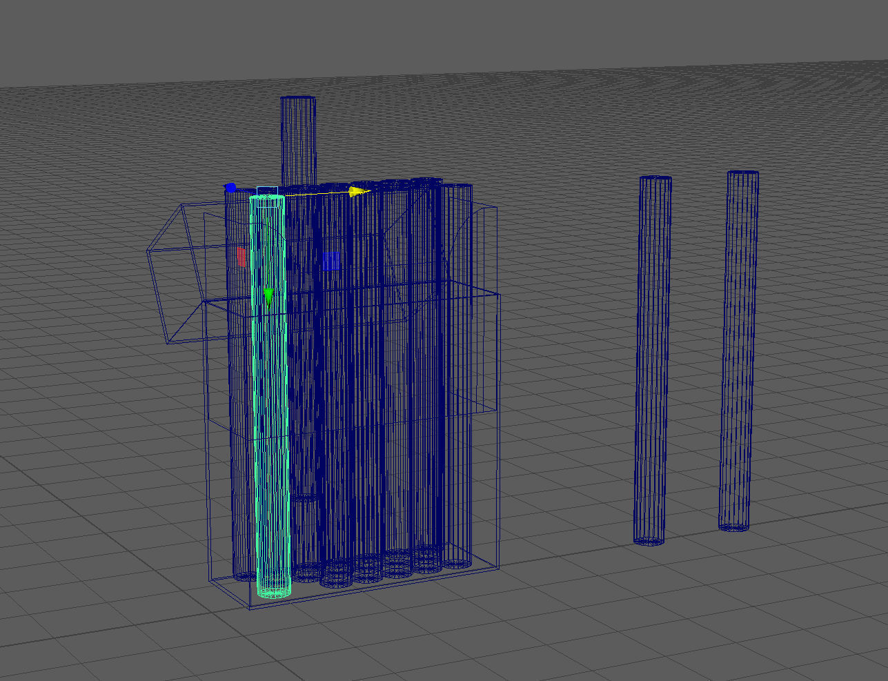 Cigarette and Simple Box Free low-poly 3D model_2