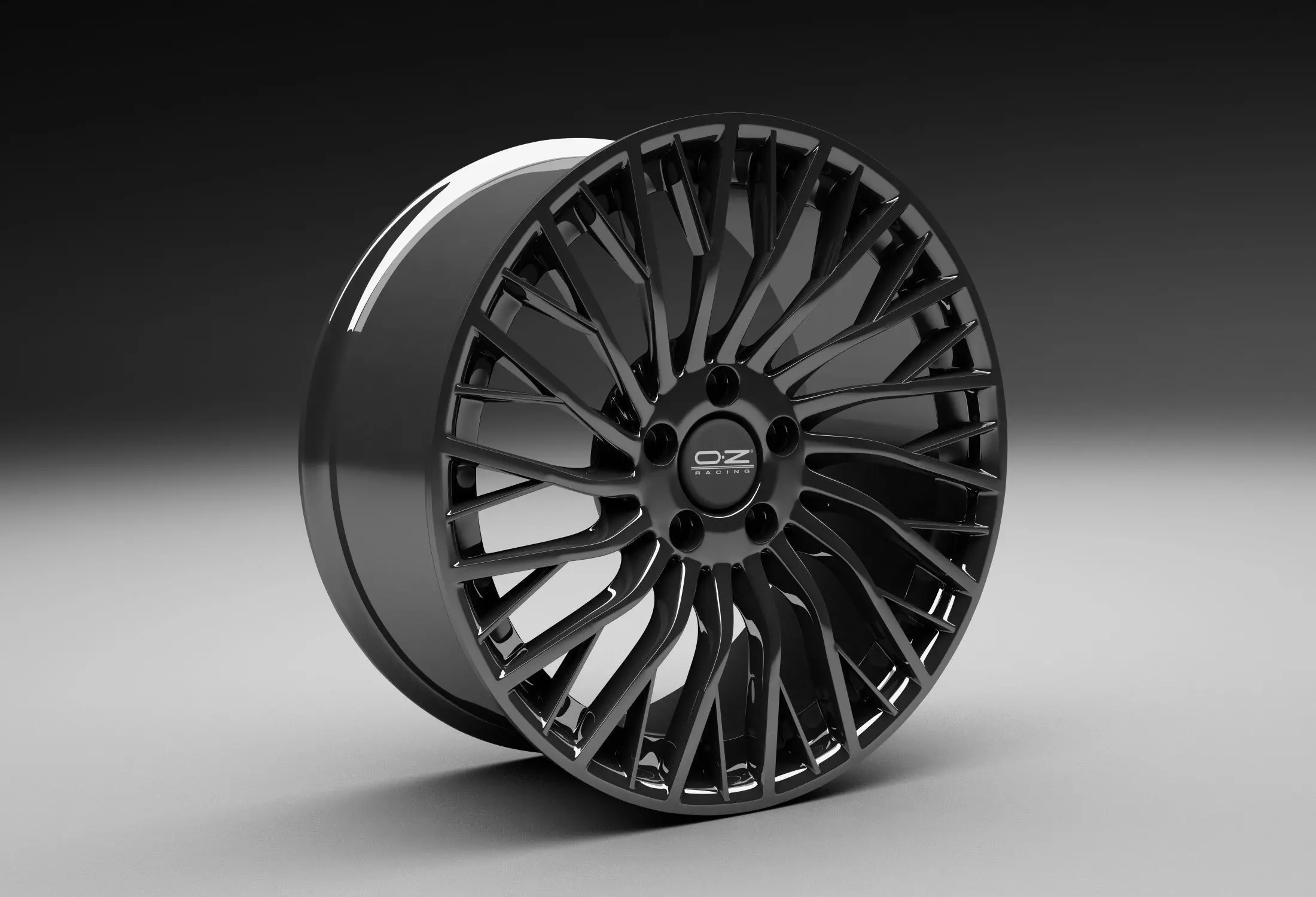 OZ Concept Sportscar Wheel Free 3D model