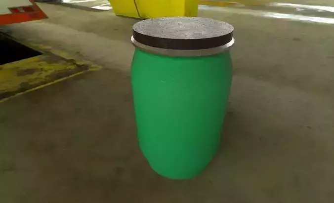 Industrial Plastic Barrel