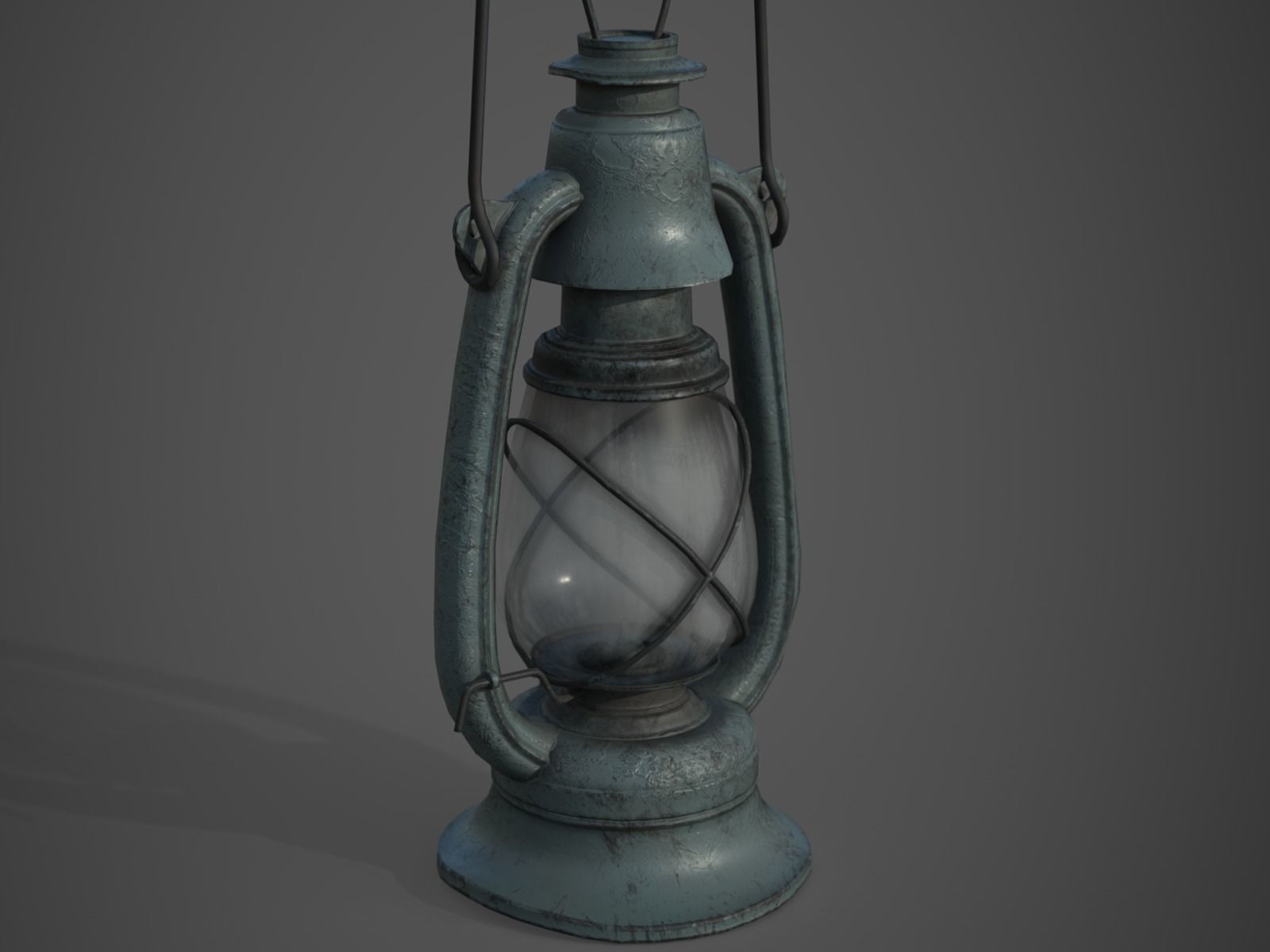 Old Lamp - PBR and Game Ready Low-poly 3D model_10
