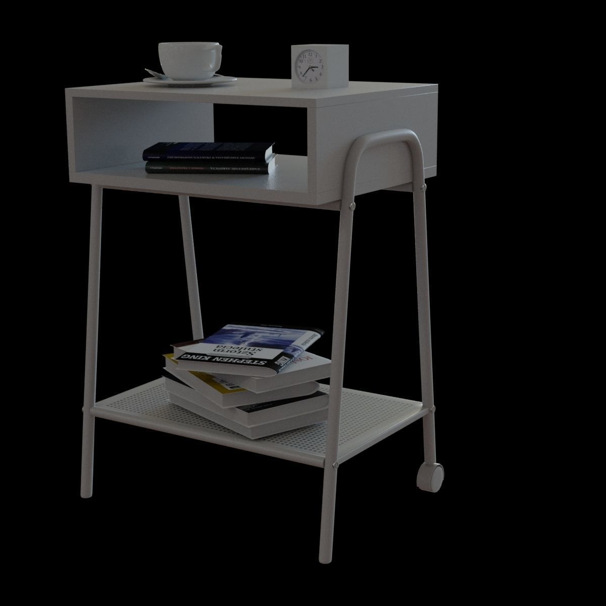 setskog bedside table 3D model_38