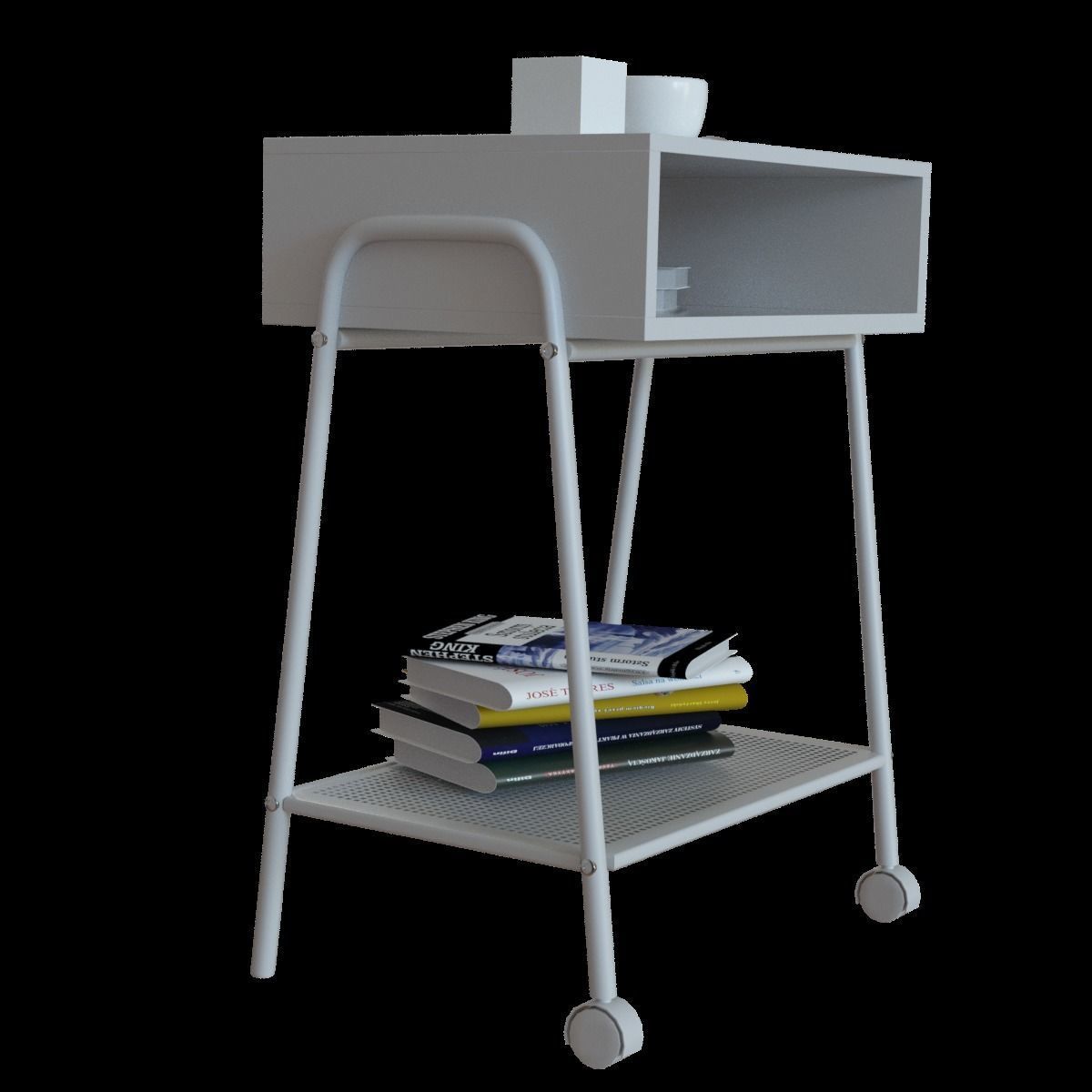 setskog bedside table 3D model_2
