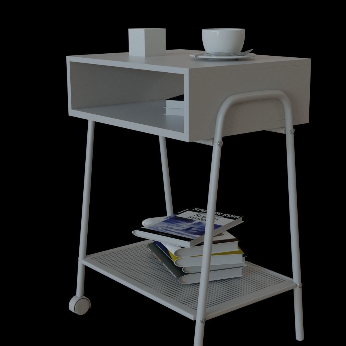setskog bedside table 3D model_29