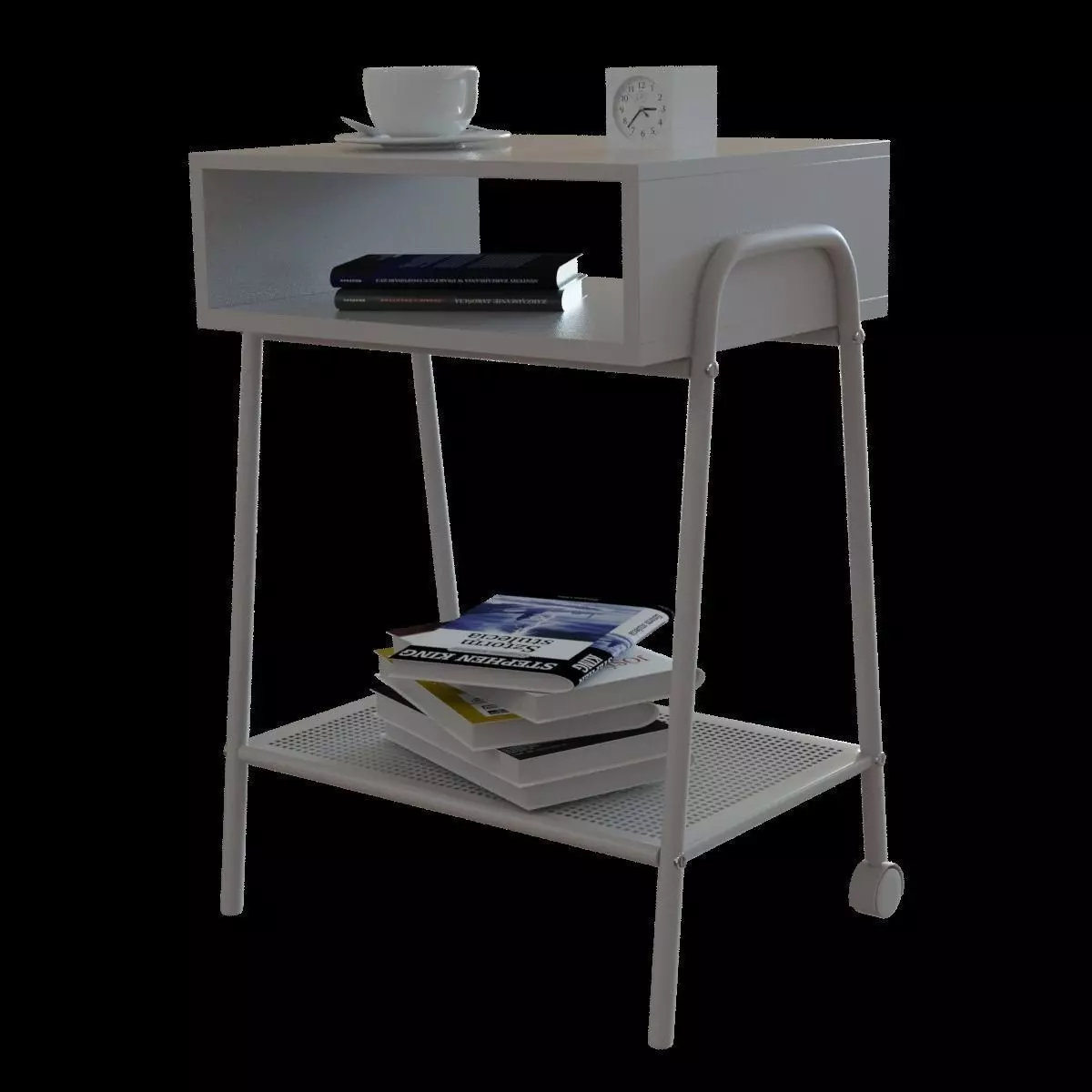 setskog bedside table 3D model_0