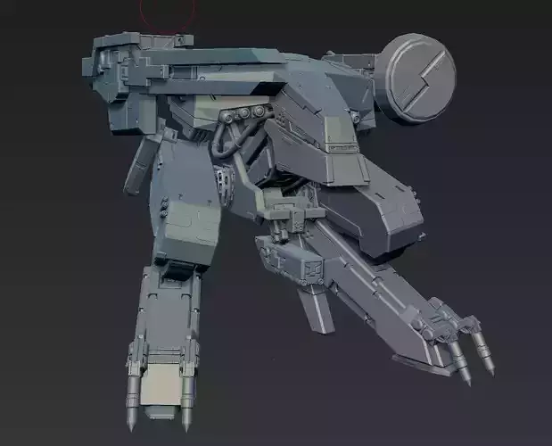 Metal Gear REX 3D print model