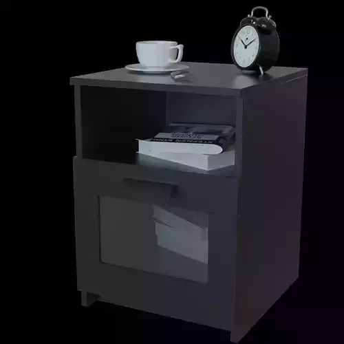 brimnes bedside table 3D model