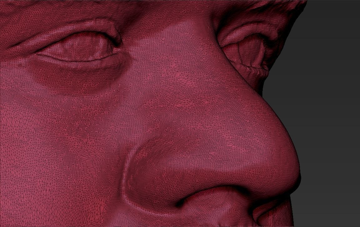 Shaq ONeal bust ready for full color 3D printing 3D print model_48