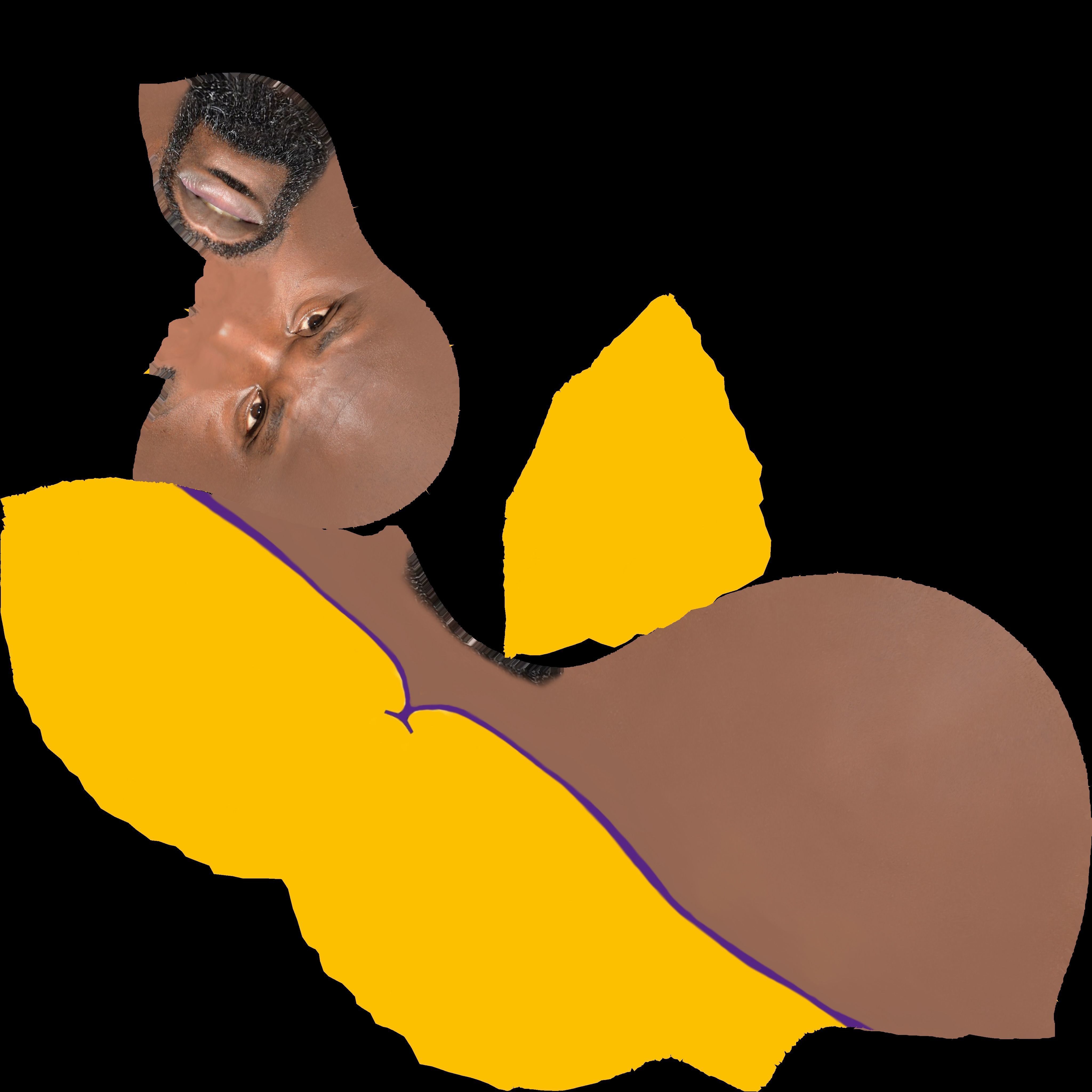 Shaq ONeal bust ready for full color 3D printing 3D print model_49