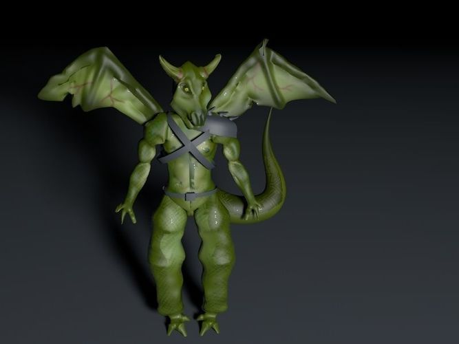 Demon- Custom 3d model 3D model