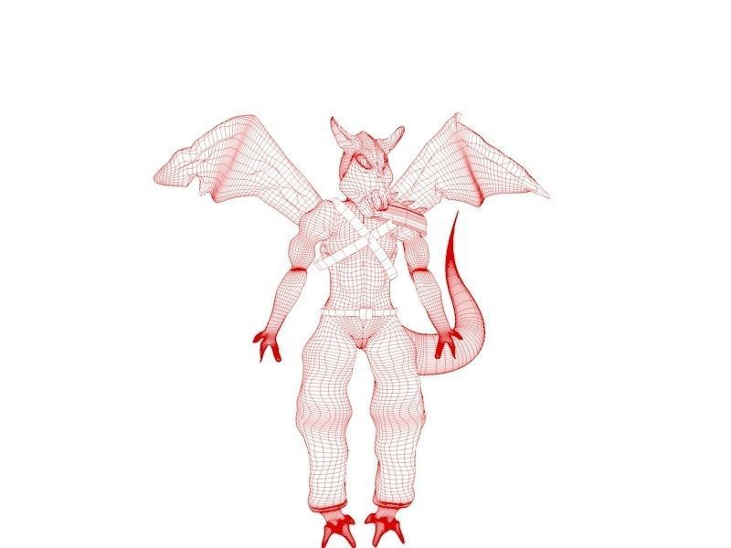 Demon- Custom 3d model 3D model_6