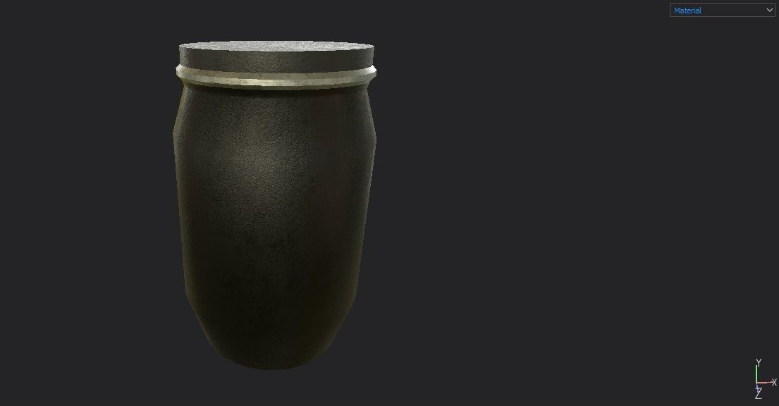 Ultimate Industrial Barrel Pack Low-poly 3D model_12