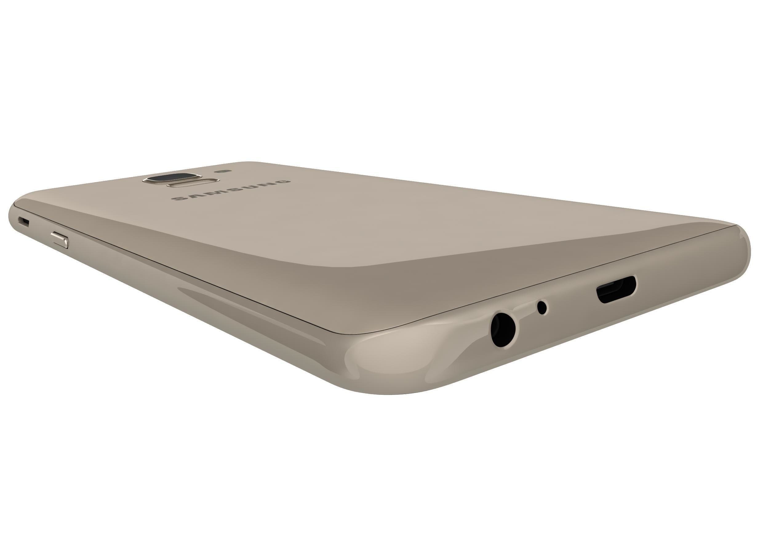 Samsung Galaxy J6 2018 Gold 3D model_10