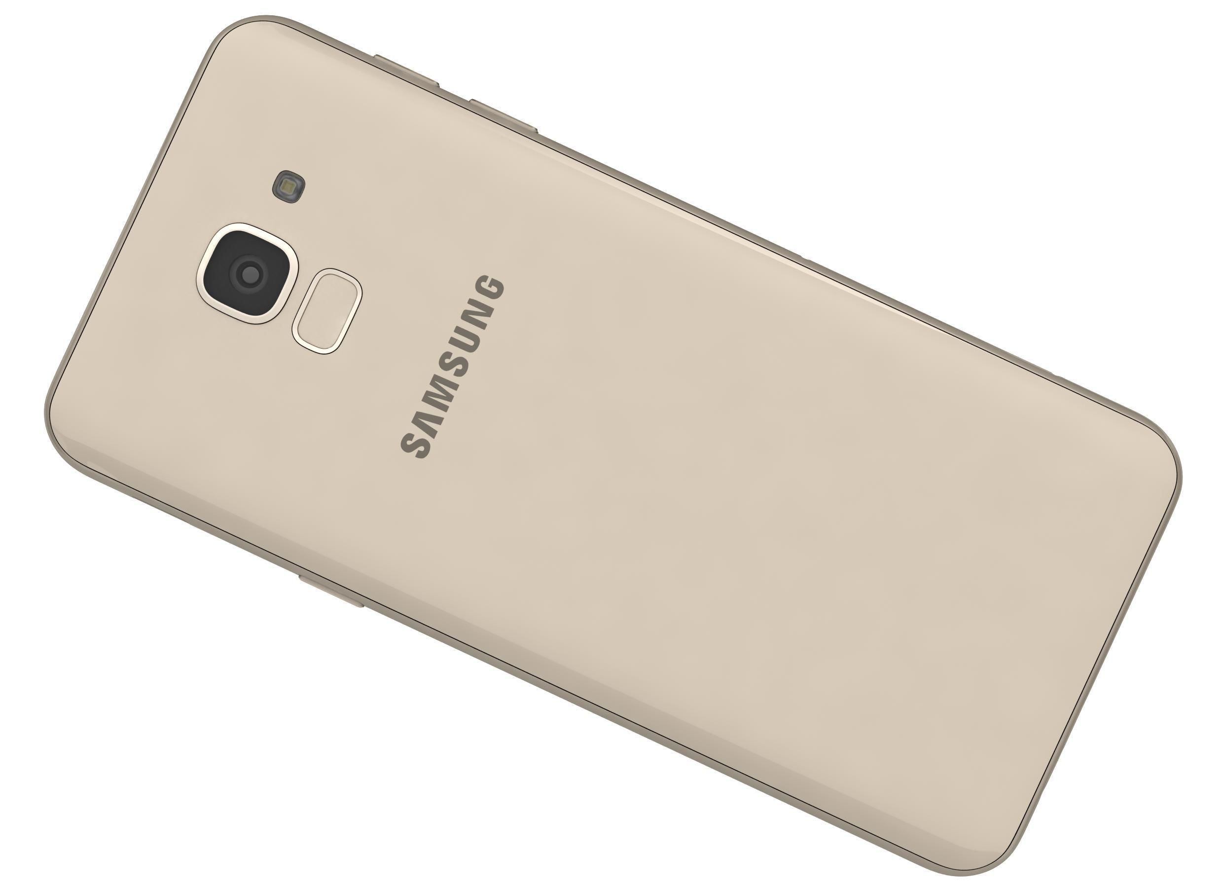 Samsung Galaxy J6 2018 Gold 3D model_5