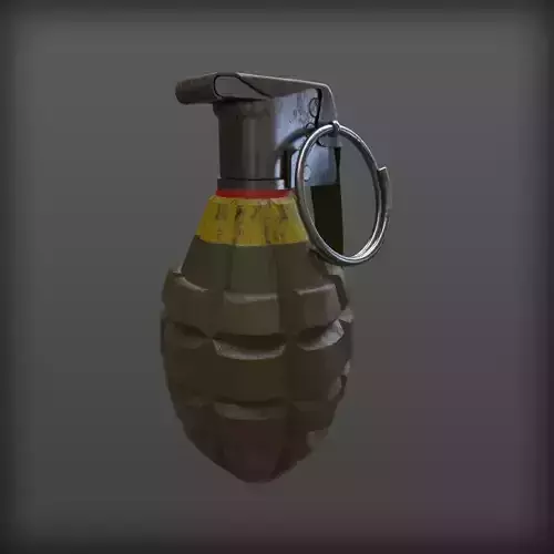 Mk2 Grenade 3D model