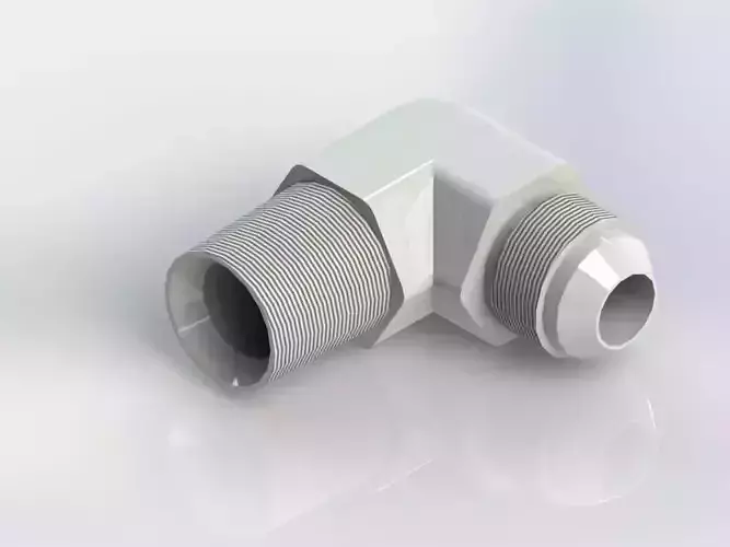 HYDRAULIC 90 DEG ELBOW 2501-6-8