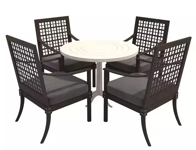 Dining Set-001 Chairs and Table
