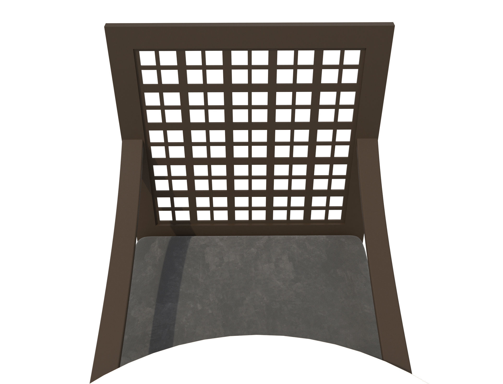 Dining Set-001 Chairs and Table 3D model_5