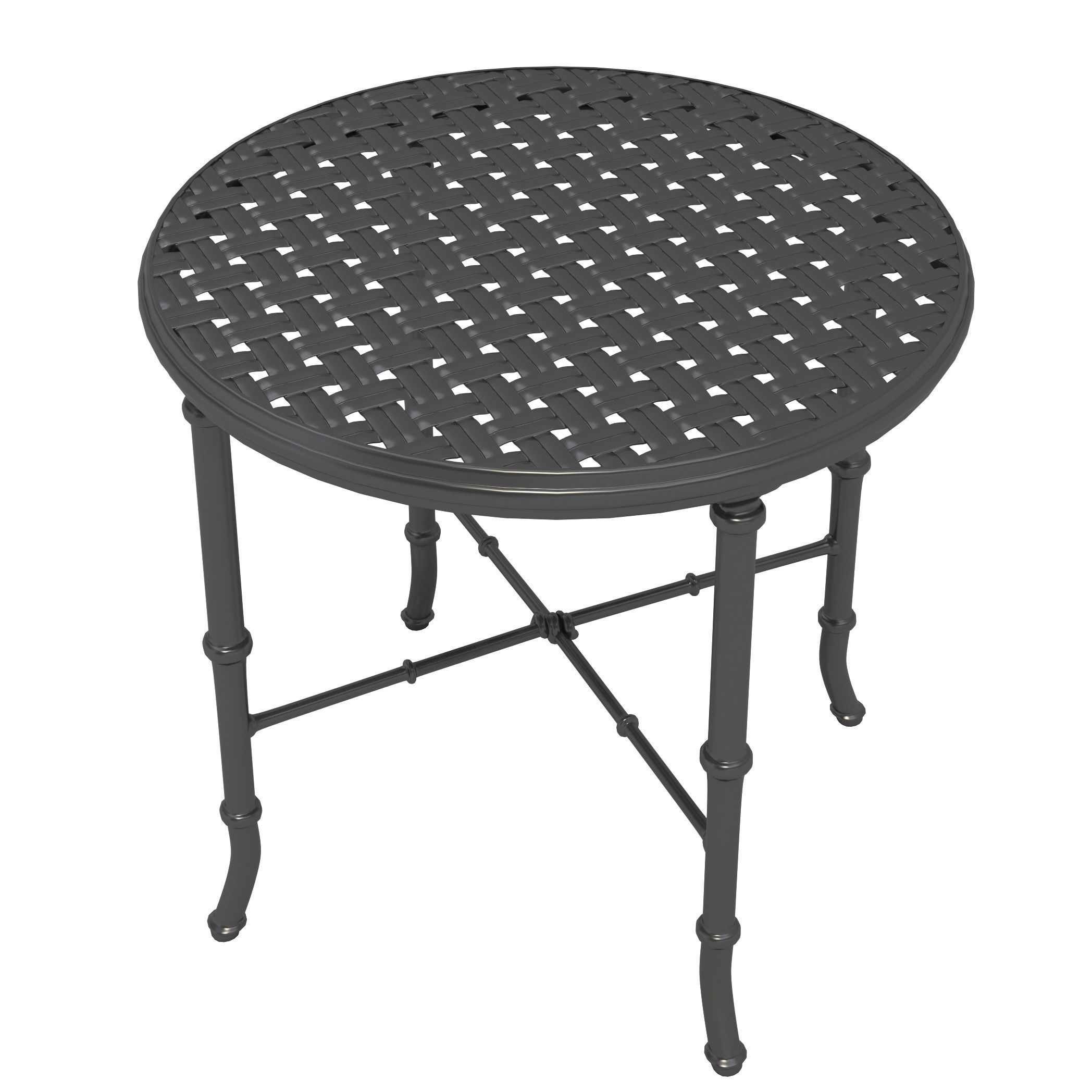 Table-001 Calcutta Round Table 3D model_2