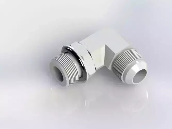 HYDRAULIC 90 DEG ELBOW 10MORB - 10JIC