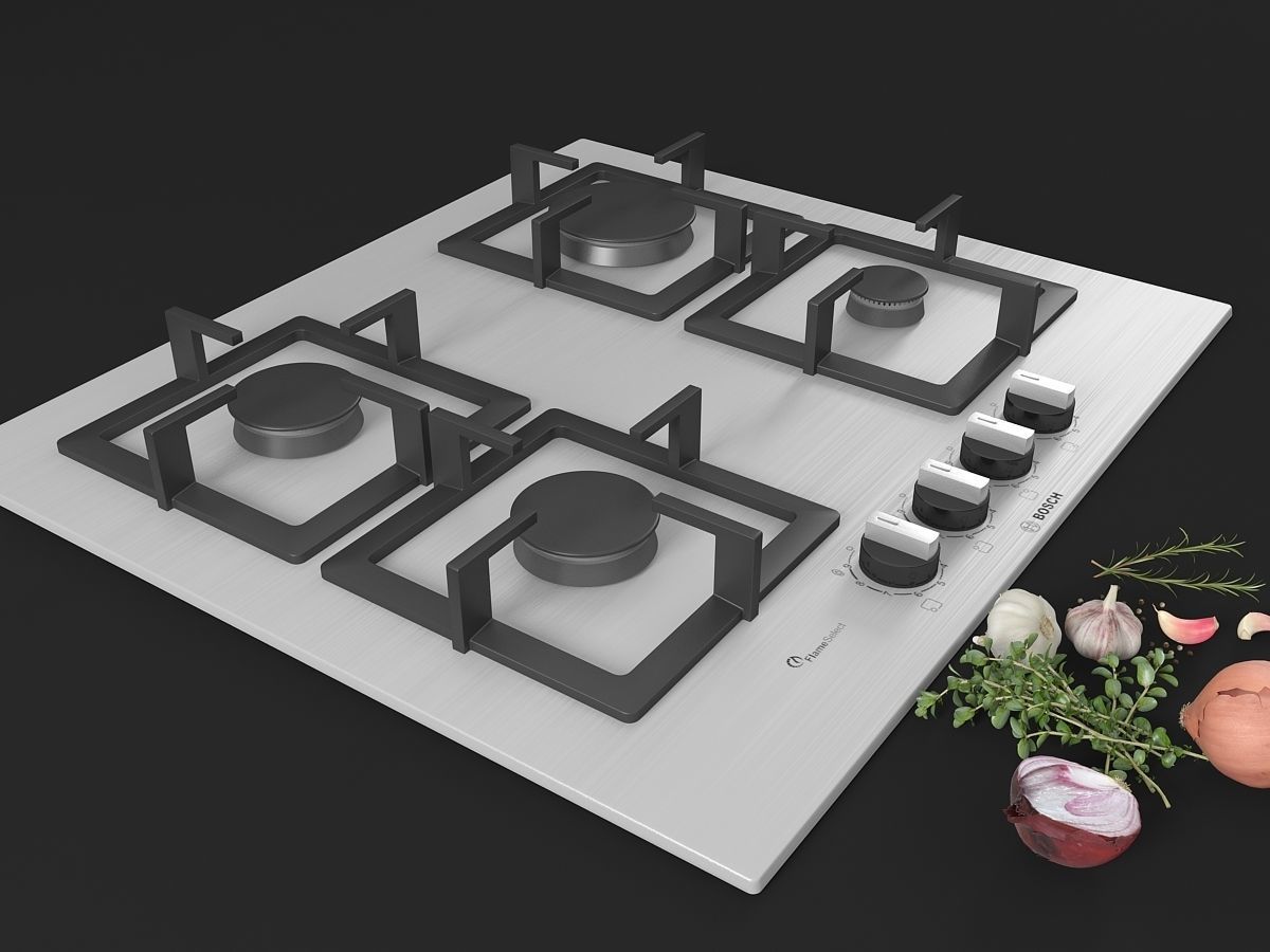 Cooktop 06 3D model_9