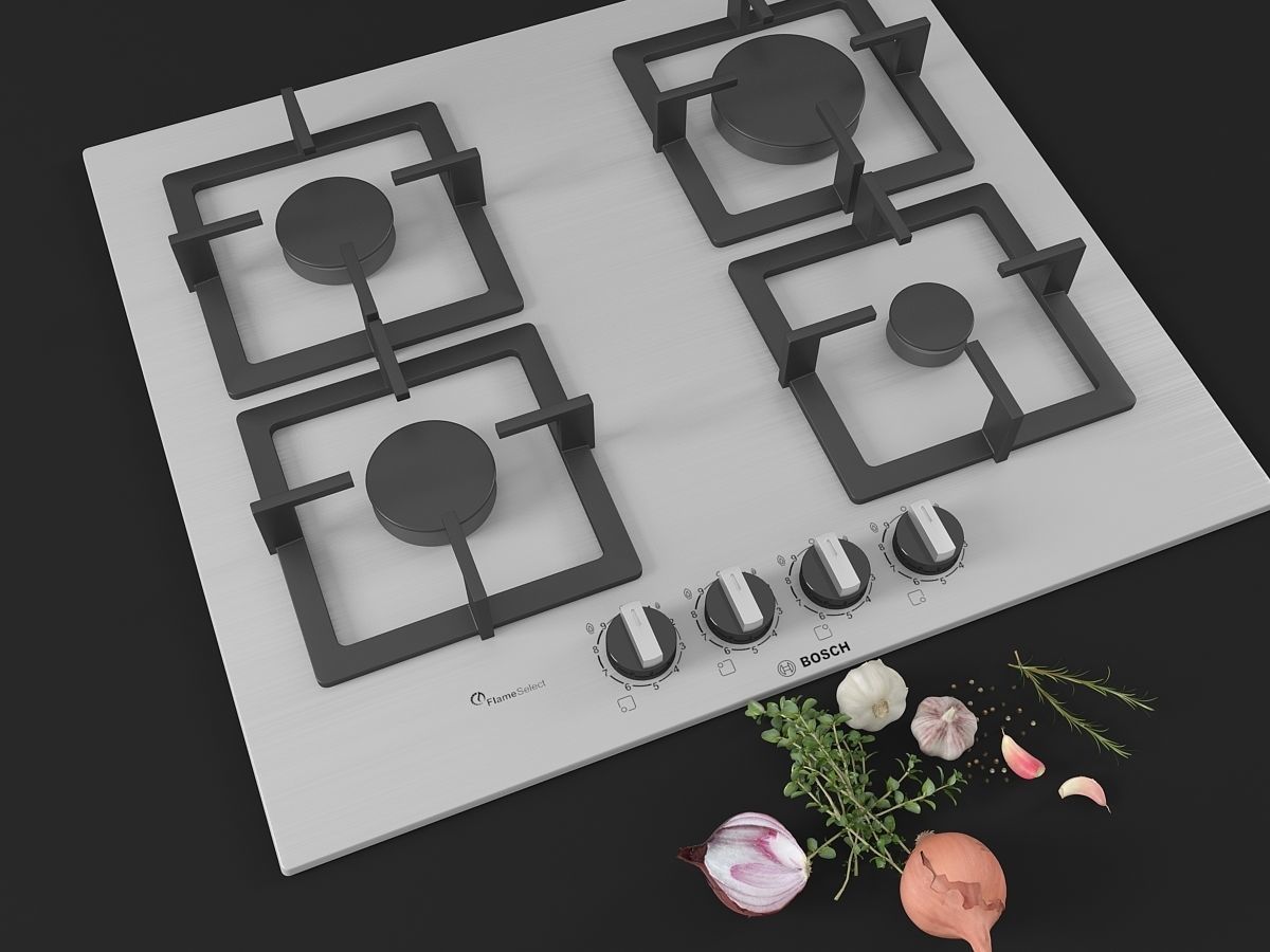 Cooktop 06 3D model_7