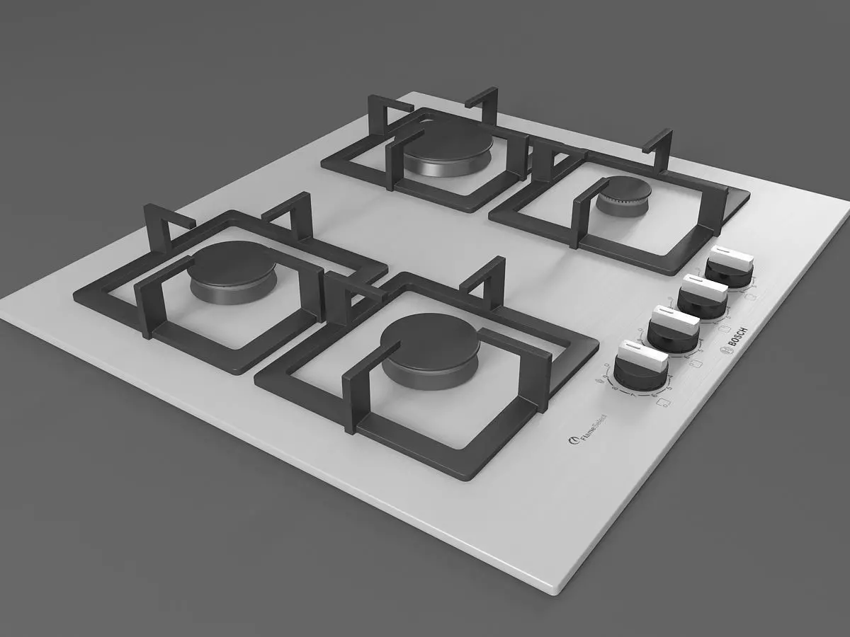Cooktop 06 3D model_0