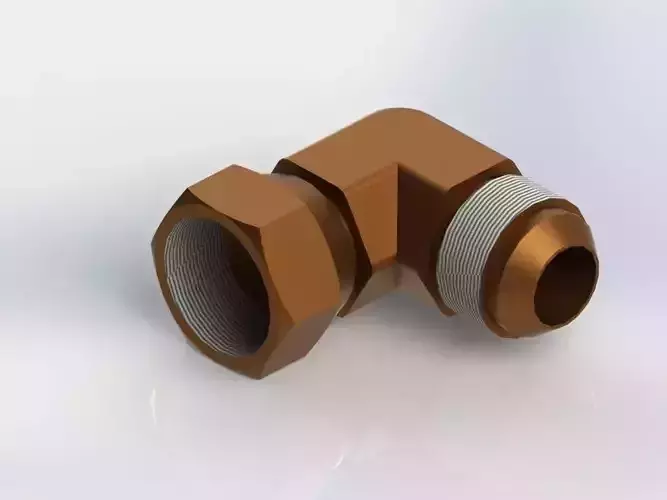 HYDRAULIC 90 DEG ELBOW SWIVEL 6500-8-8