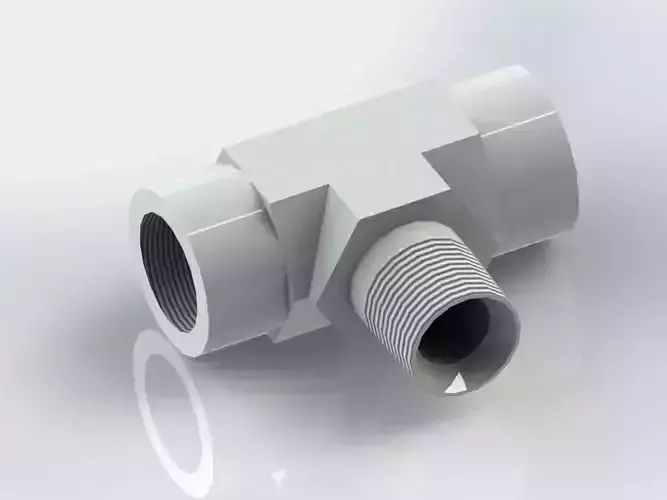 Hydraulic FITTING TEE 5604-6-6-6