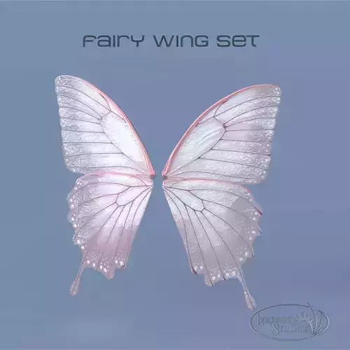 Fairy or Butterfly Wings Set B 3D model
