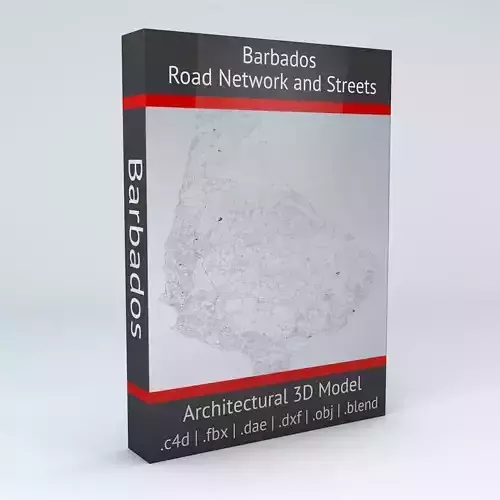 Barbados Road Network and Streets