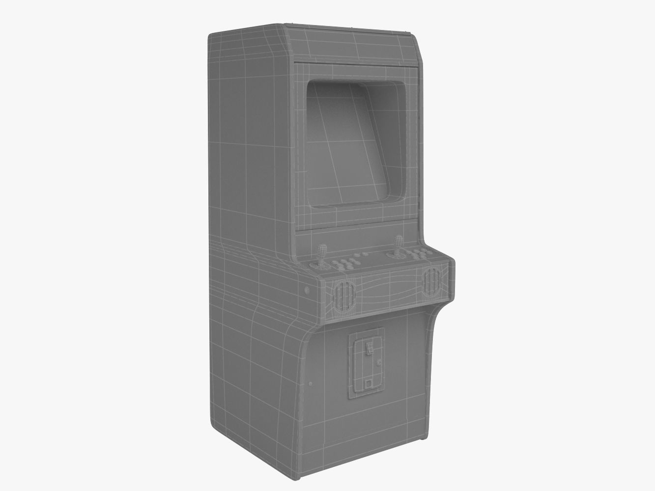 Arcade Machine 3D model_7