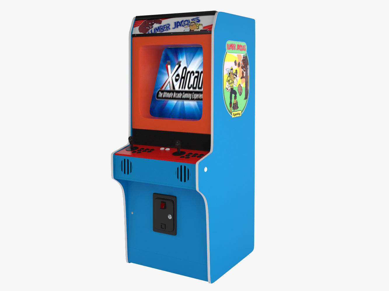 Arcade Machine 3D model_1