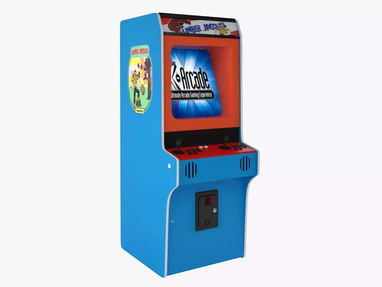 Arcade Machine 3D model_0