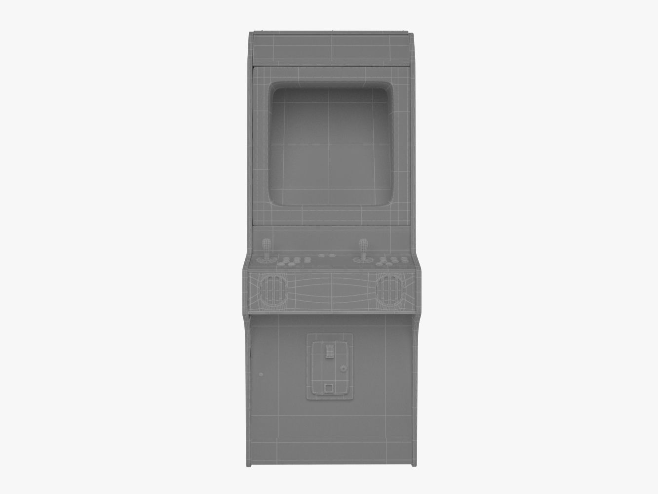 Arcade Machine 3D model_10