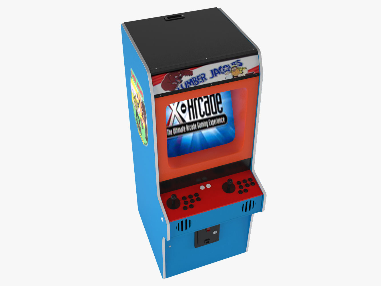 Arcade Machine 3D model_4