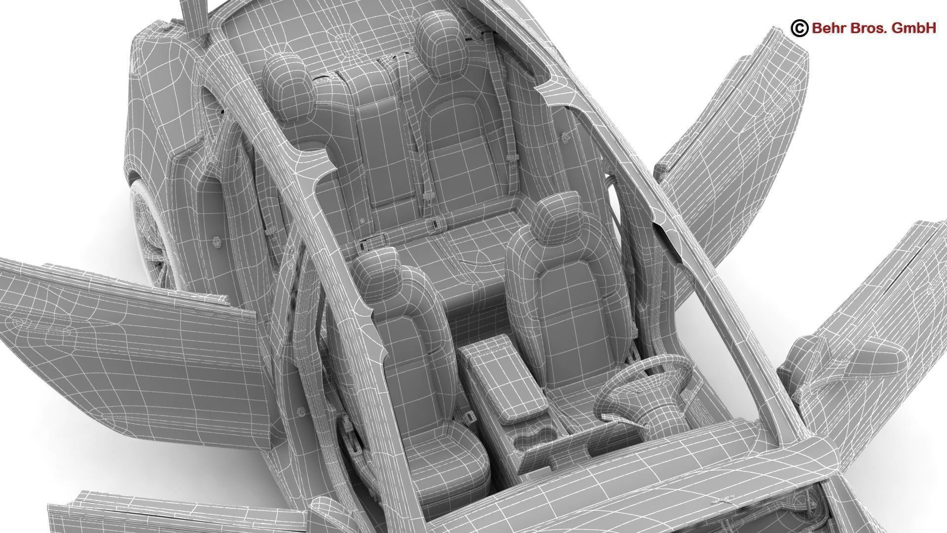 Tesla Model 3 2018 3D model_26