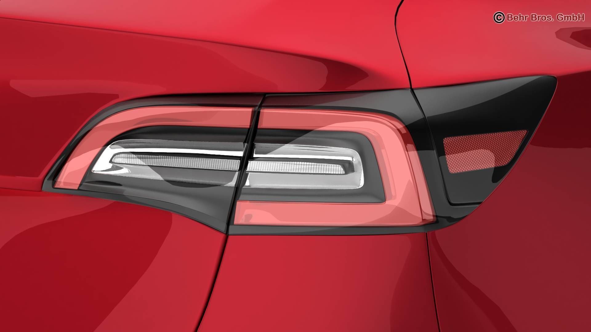 Tesla Model 3 2018 3D model_10