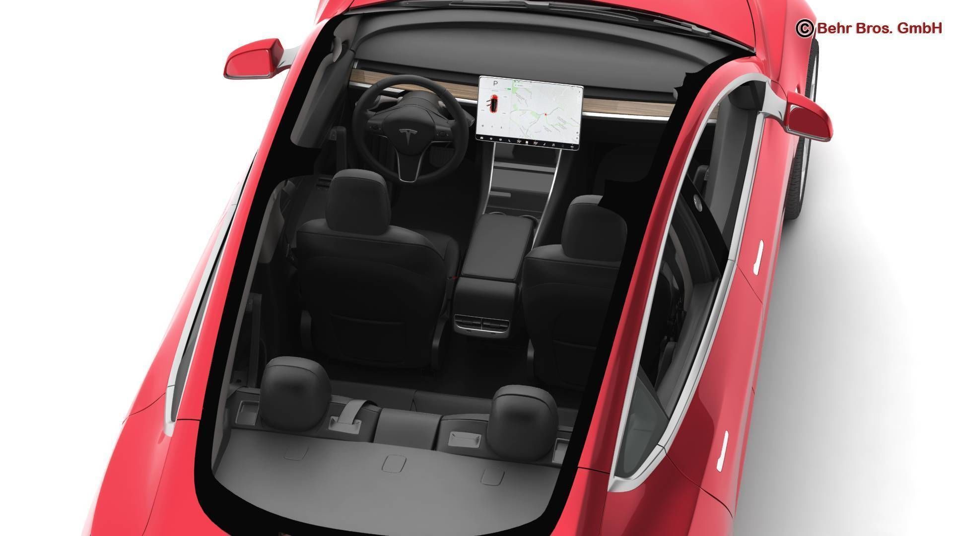 Tesla Model 3 2018 3D model_12