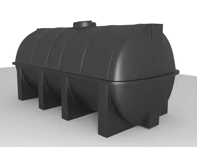 Water tank 3D model