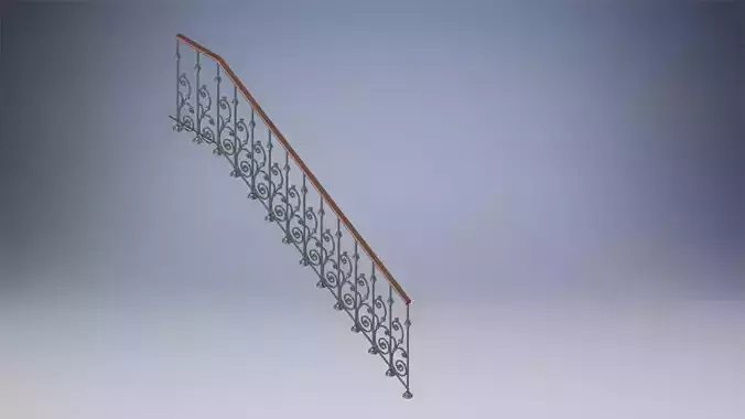 Railing metal