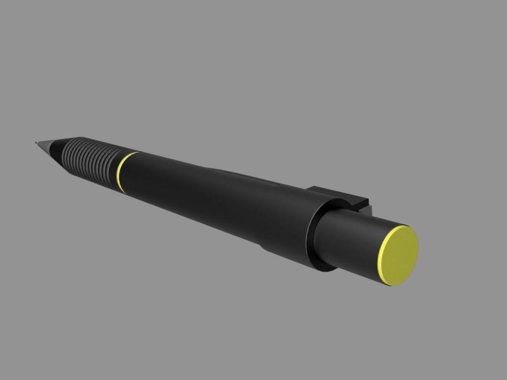 Pilot The Shaker 3D model_2