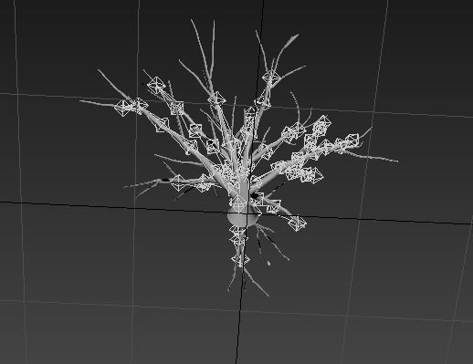 Tree Turnk Rigged Free 3D model_10