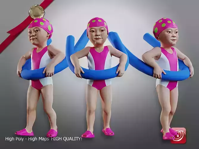 Swimmingpool Child Female AAS 0203 009