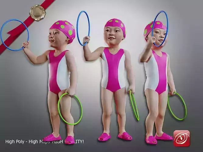 SwimmingpoolChild Female AAS 0203 003