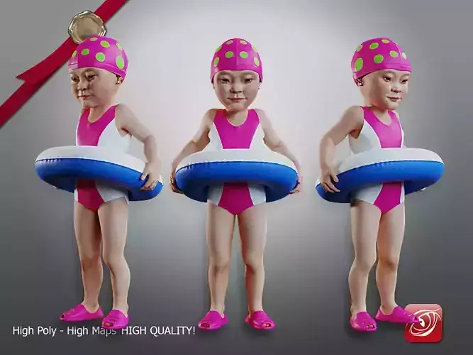 Swimmingpool Child Female AAS 0203 002