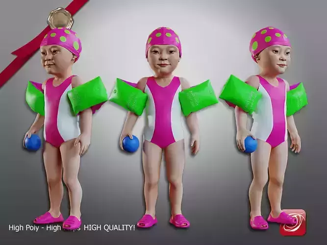 Swimmingpool Child Female AAS 0203 001