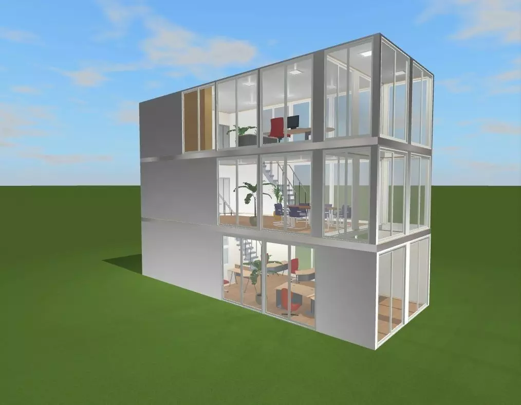 Concept Office S2 Free 3D model