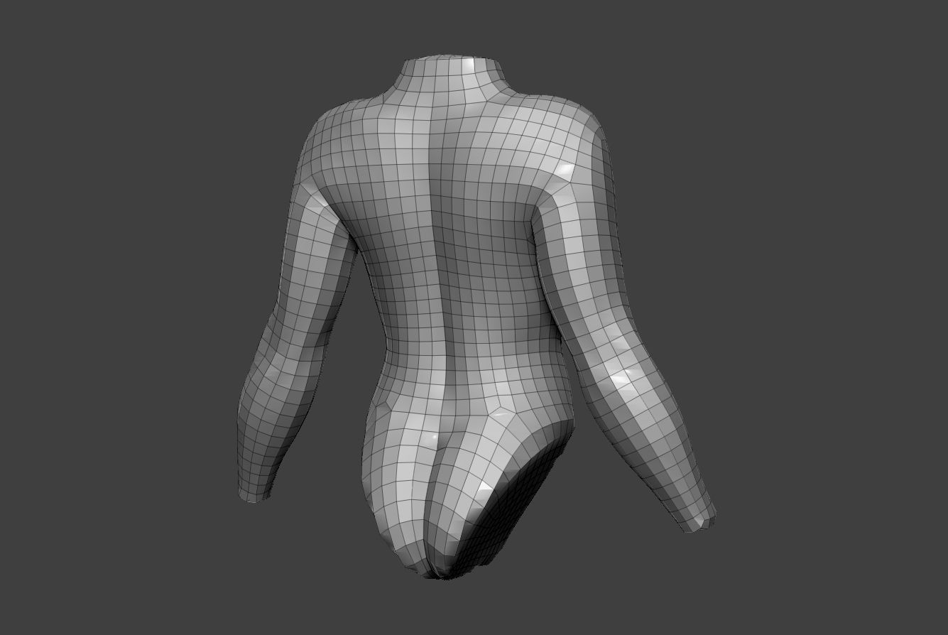 Female Torso 13 3D model_12