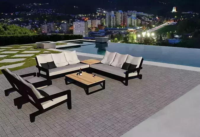 furniture outdoor 3D model