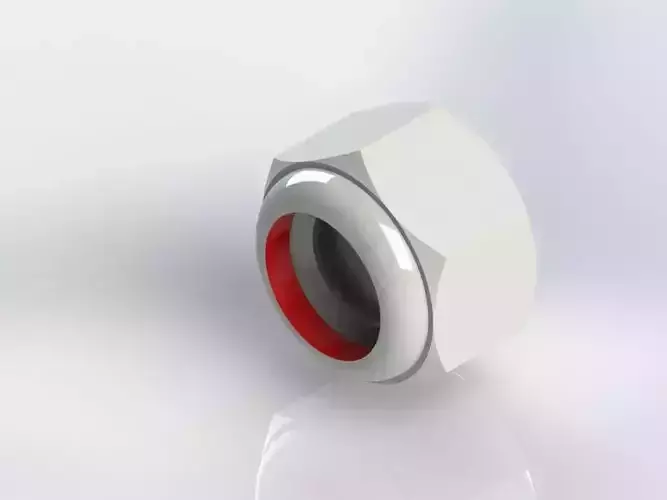 38-16UNC LOCKNUT NYLON